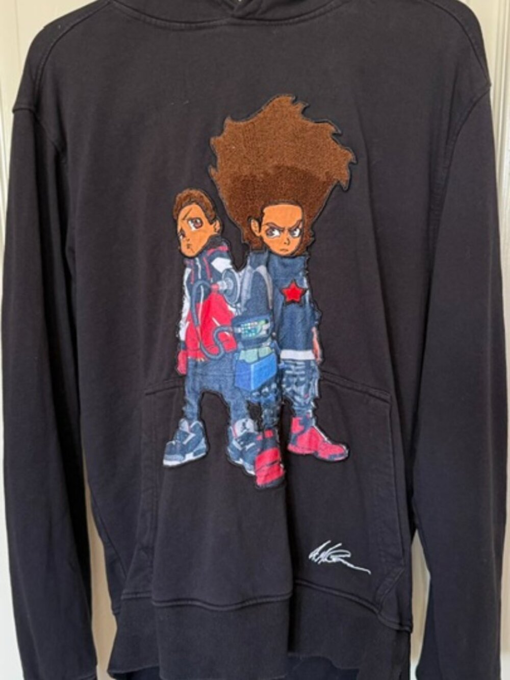 deKryptic The Boondocks Future Huey Riley Hoodie Black Large